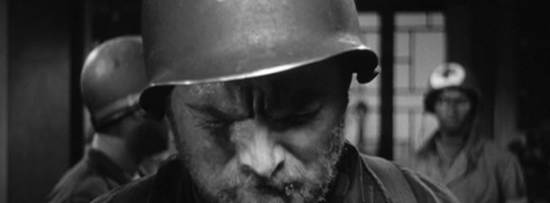 Gene Evans in The Steel Helmet